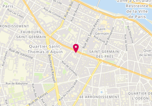 Plan de PIRON Danaé, 181 Boulevard Saint-Germain, 75007 Paris