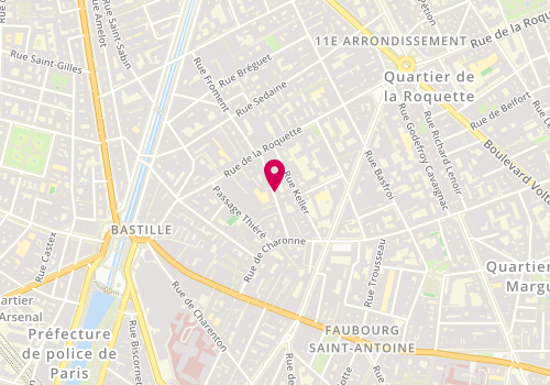 Plan de TSANG Michaël, 16 Rue des Taillandiers, 75011 Paris