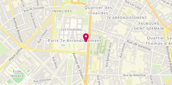 Plan de GANDILLOT Vianney, 6 Boulevard des Invalides, 75007 Paris