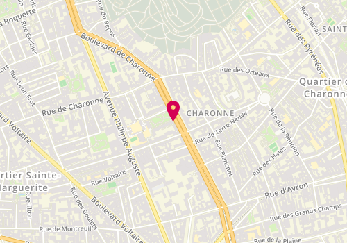Plan de ORELLANA Adriana, 87 Boulevard de Charonne, 75011 Paris