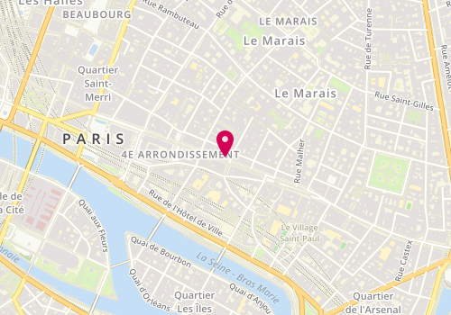 Plan de OBADIA Julien, 28 Rue de Rivoli, 75004 Paris