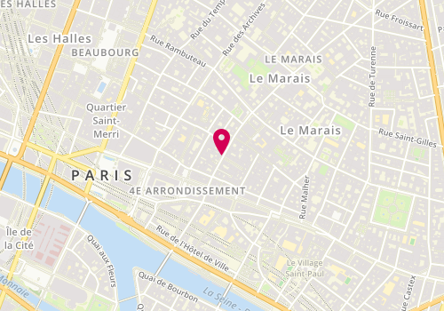 Plan de AMZALLAG Valérie, 27 Rue Vieille du Temple, 75004 Paris