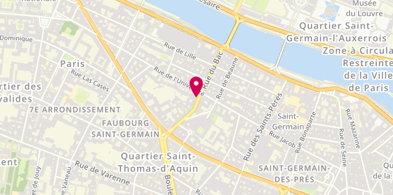 Plan de HINET Margaux, 30 Rue du Bac, 75007 Paris