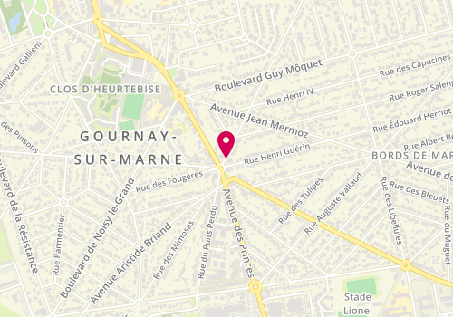 Plan de SELMA Lina, 2 Avenue du Général Leclerc, 93460 Gournay-sur-Marne