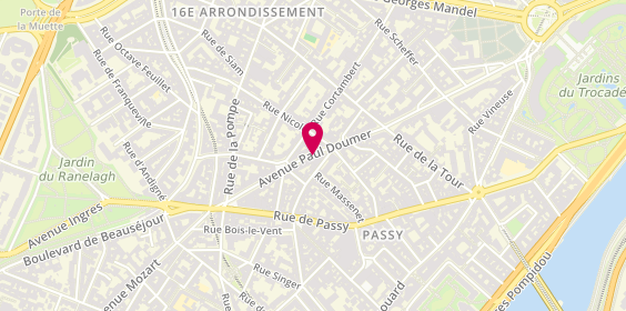 Plan de FRAMEZELLE Julien, 73 Avenue Paul Doumer, 75016 Paris