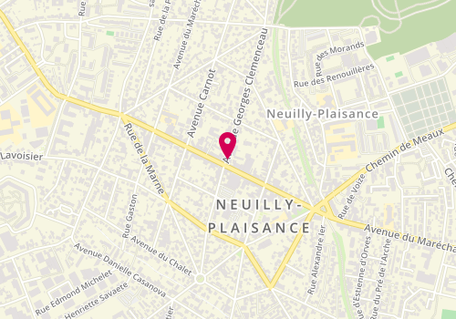Plan de HO Bao Nghi, 34 Avenue Georges Clemenceau, 93360 Neuilly-Plaisance