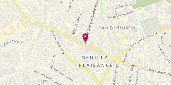Plan de BELLITY Eric, 34 Avenue Georges Clemenceau, 93360 Neuilly-Plaisance