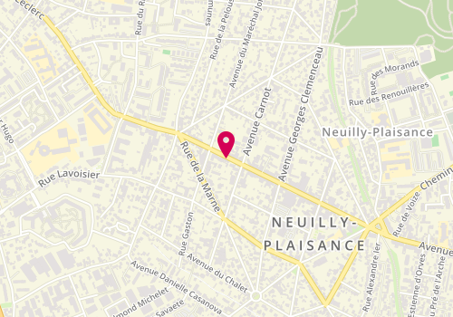 Plan de LEMAIRE Gilbert, 16 Avenue du Maréchal Foch, 93360 Neuilly-Plaisance