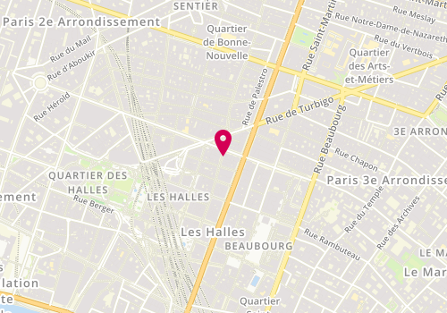 Plan de WAGNER Muriel, 100 Rue Saint-Denis, 75001 Paris