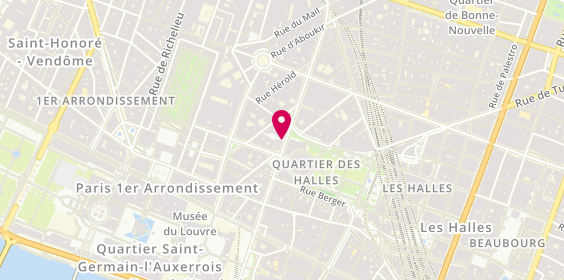 Plan de DELAHEGUE Remy, 15 Rue du Louvre, 75001 Paris