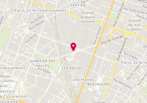 Plan de MAQUIN Victoria, 7 Rue Turbigo, 75001 Paris