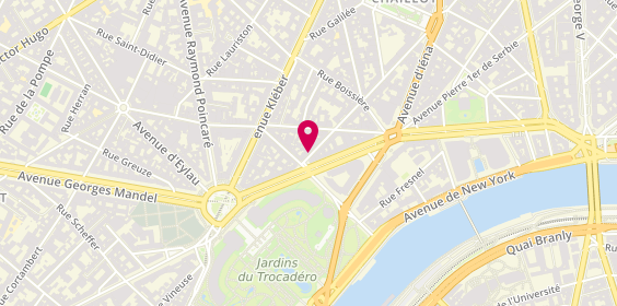 Plan de AÏSSI Tatiana, 36 Rue de Lubeck, 75116 Paris
