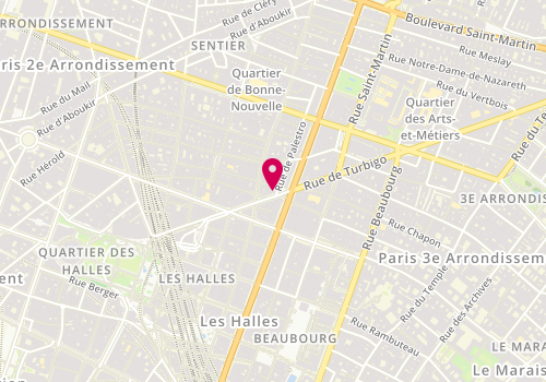 Plan de VERRIELE DUPRE Isabelle, 29 Rue de Turbigo, 75002 Paris