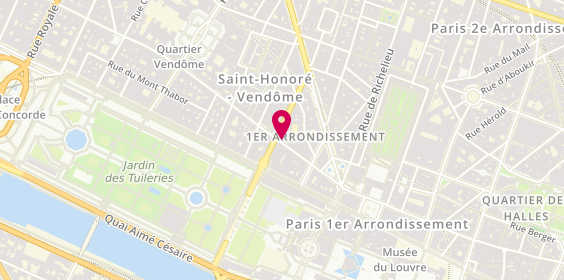Plan de BARCHE Guy, 280 Rue Saint Honoré, 75001 Paris