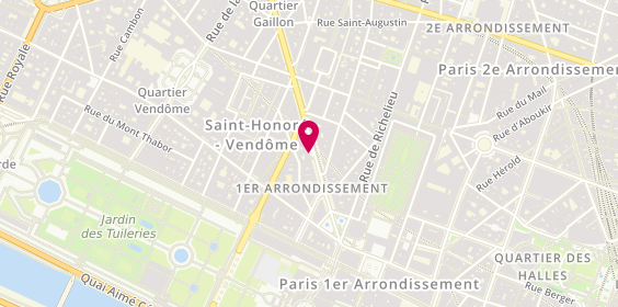 Plan de PARNOT LESTANG Caroline, 13 Avenue de l'Opera, 75001 Paris