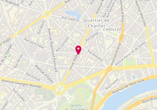 Plan de LICHA Philippe, 67 Avenue Kleber, 75116 Paris