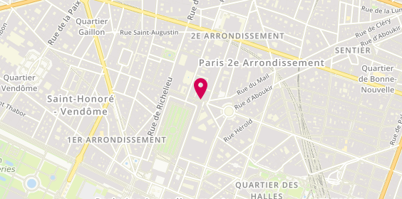Plan de FAUCHER Martine, 4 Rue des Petits Champs, 75002 Paris