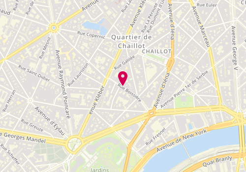 Plan de NAVARRO Gérard, 24 Rue Boissiere, 75016 Paris