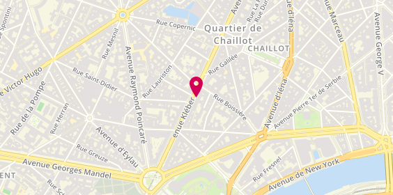 Plan de FONTANA Bertrand, 63 Avenue Kleber, 75016 Paris