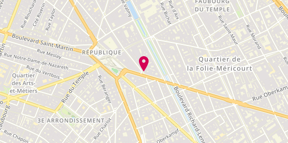 Plan de DAUCE Pierre, 48 Rue de Malte, 75011 Paris
