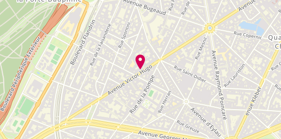 Plan de MAZOUZ Eric, 140 Avenue Victor Hugo, 75016 Paris
