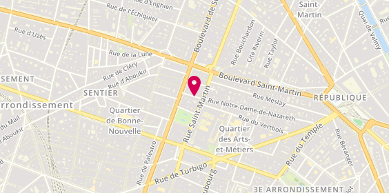 Plan de DE BOERDERE Philippe, 73 Rue Notre Dame de Nazareth, 75003 Paris