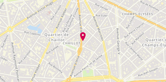 Plan de ARAV HAZAN Ariane, 60 Avenue d'Iena, 75116 Paris