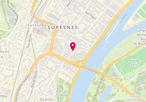 Plan de WAJNBERG Laurent, 23 Rue des Bourets, 92150 Suresnes
