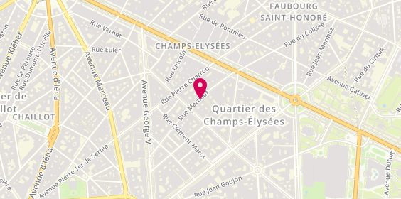 Plan de NGUYEN BA Yona, 26 Rue Marbeuf, 75008 Paris