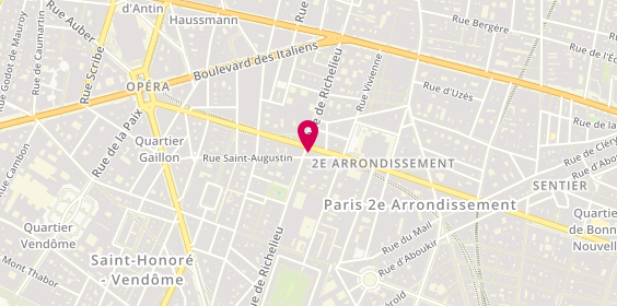 Plan de FLAHAUT Sarah, 3 Rue du 4 Septembre, 75002 Paris