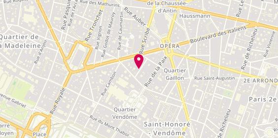 Plan de DENIS Maud, 5 Rue Volney, 75002 Paris