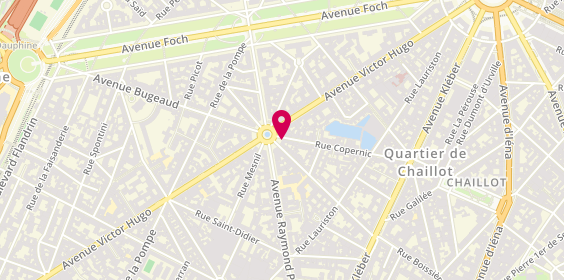 Plan de LÉVY BENCHETON Joël, 3 Place Victor Hugo, 75116 Paris