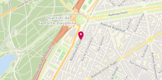 Plan de EMERY Olivier, 80 Boulevard Flandrin, 75116 Paris