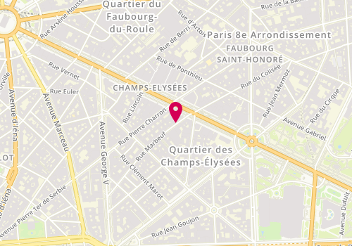 Plan de CONCU Thibault, 39 Rue Marbeuf, 75008 Paris