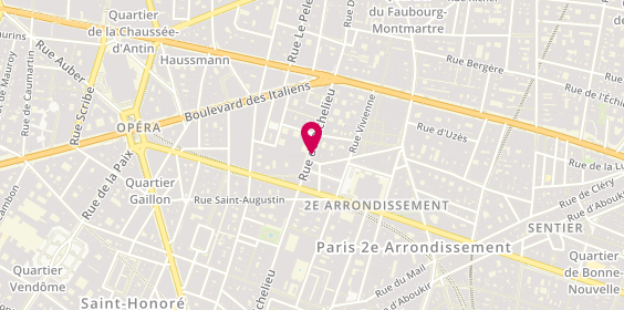 Plan de BOUBLI Carole, 84 Rue Richelieu, 75002 Paris