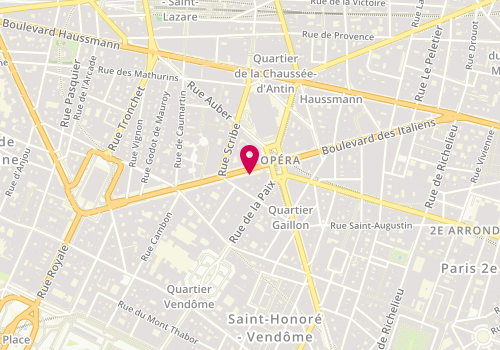 Plan de ITTAH Daniel, 23 Boulevard des Capucines, 75002 Paris