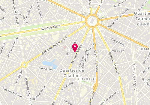 Plan de DE SANCTIS Francesco, 26 Avenue Kléber, 75116 Paris