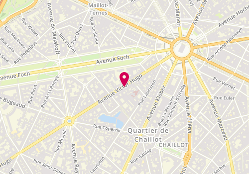 Plan de COVO Laurent, 37 Avenue Victor Hugo, 75116 Paris