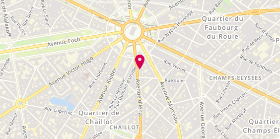 Plan de CANDAS Thierry, 90 Avenue d'Iena, 75016 Paris
