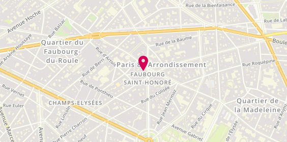Plan de CHEREL Fabrice, 2 Rue du Commandant Rivière, 75008 Paris