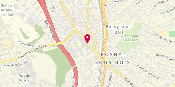 Plan de SOUSA Joana, 30 Rue du General Gallieni, 93110 Rosny-sous-Bois