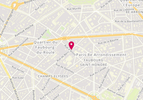 Plan de PUTTERMAN Gil, 26 Rue d'Artois, 75008 Paris