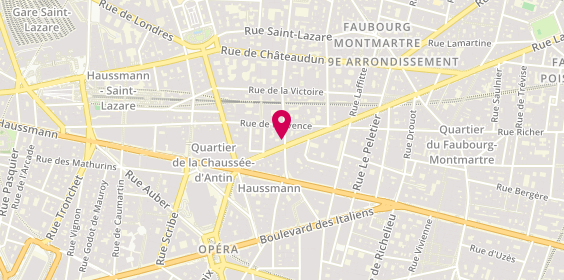 Plan de BENJOAR Armand, 29 Rue Taitbout, 75009 Paris