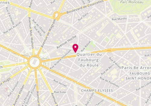 Plan de SAADA Yves, 18 Avenue de Friedland, 75008 Paris