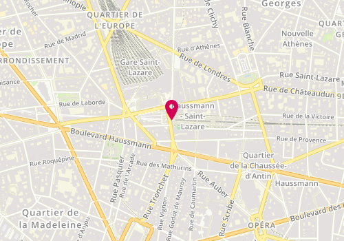 Plan de SITBON BOUBLIL Isabelle, 10 Rue du Havre, 75009 Paris