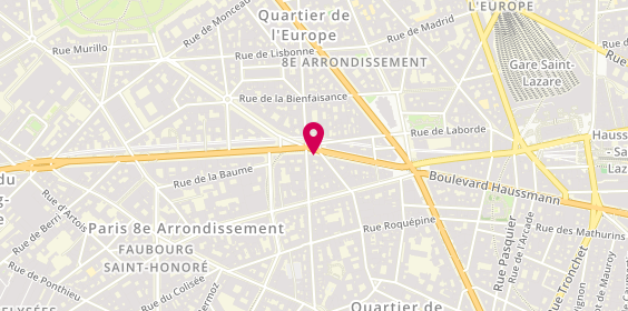 Plan de NONY François, 113 Boulevard Haussmann, 75008 Paris