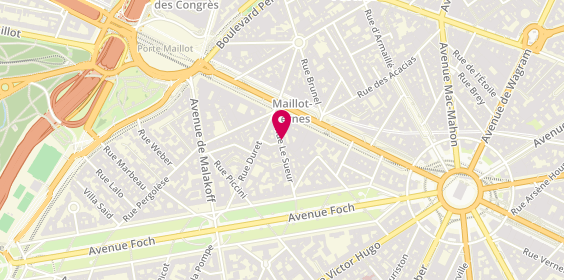 Plan de ABEHSERA Michel, 20 Rue le Sueur, 75116 Paris