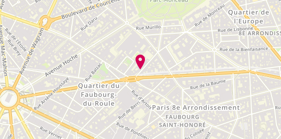 Plan de ABOU Régis, 7 Rue de Monceau, 75008 Paris