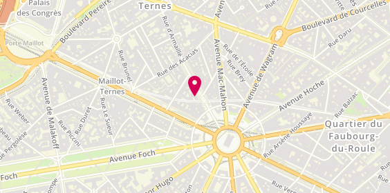 Plan de AZRAN Kevin, 11 Avenue Carnot, 75017 Paris