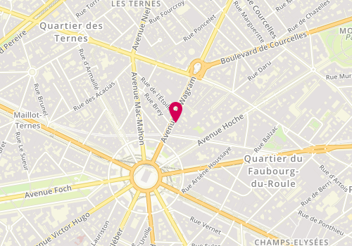 Plan de HALHAL Rita, 14 Avenue de Wagram, 75008 Paris